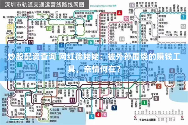 炒股配资查询 网红徐姥姥：被外孙围绕的赚钱工具，亲情何在？