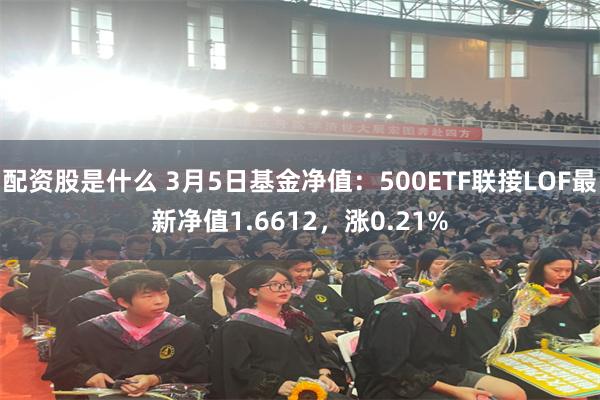 配资股是什么 3月5日基金净值：500ETF联接LOF最新净值1.6612，涨0.21%